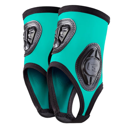G-Form Youth Pro-X Ankle Guard - Soccer Training Equipment and Bike Accessories - Neon Green, Youth