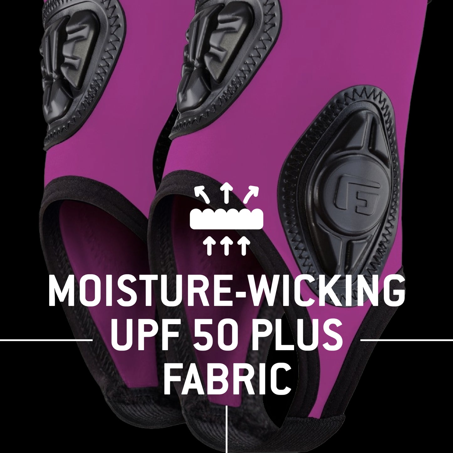 G-Form Youth Pro-X Ankle Guard - Soccer Training Equipment and Bike Accessories - Neon Pink, Youth