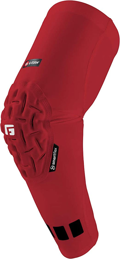 G-Form Youth Basketball Padded Compression Arm Sleeve - Arm Protectors for Basketball - Red, Youth