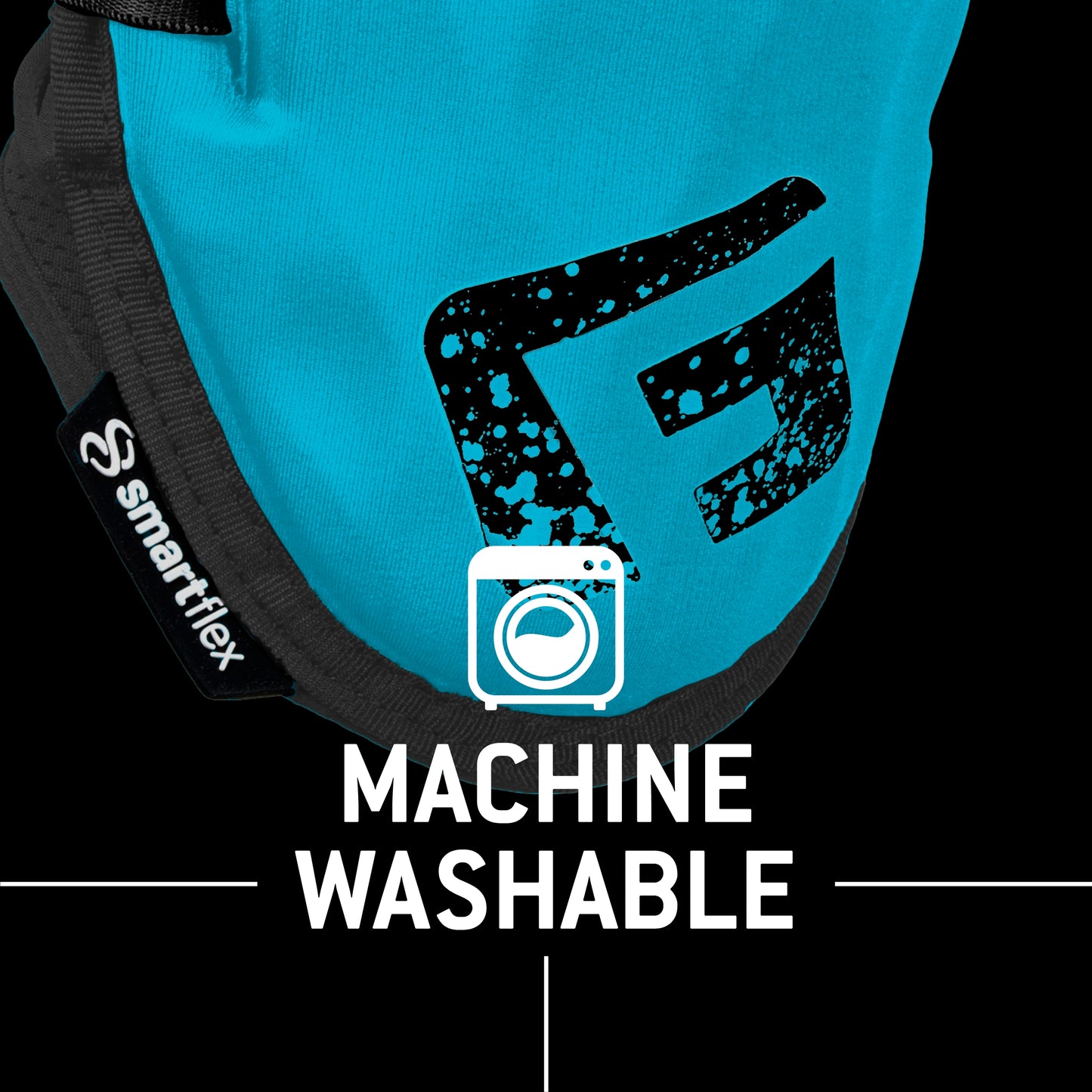 G-Form Youth Shockwave Fastpitch Elbow Guard - Softball Elbow Guard & Pad with Adjustable Straps - Neon Blue, Youth