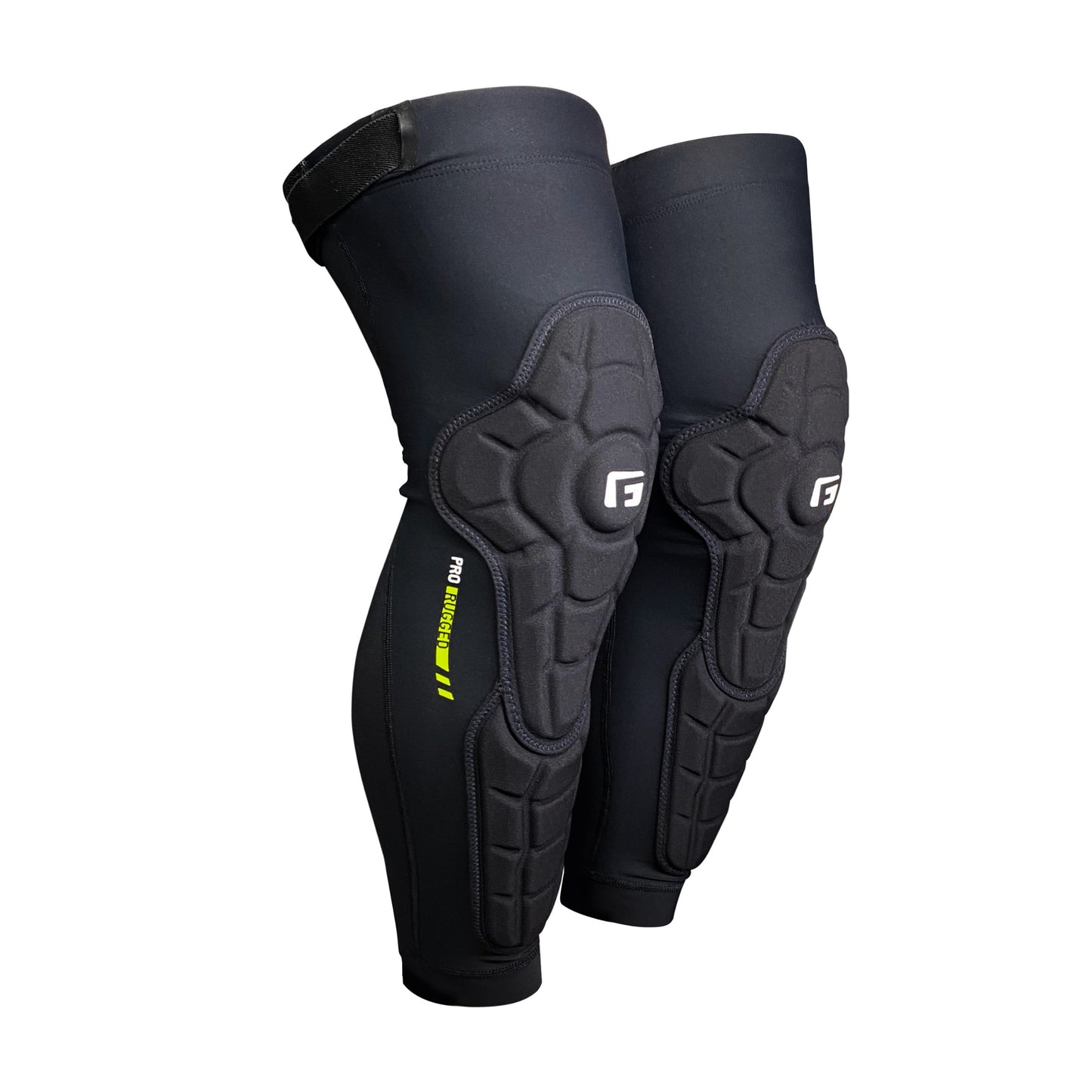 G-Form Pro Rugged 2 Extended Knee Guards, Black, Youth L/XL