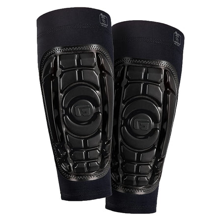 G-Form Youth Pro-S Compact Soccer Shin Guards - Football Shin Guards - Black, Youth S/M