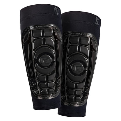 G-Form Youth Pro-S Compact Soccer Shin Guards - Football Shin Guards - Black, Youth S/M