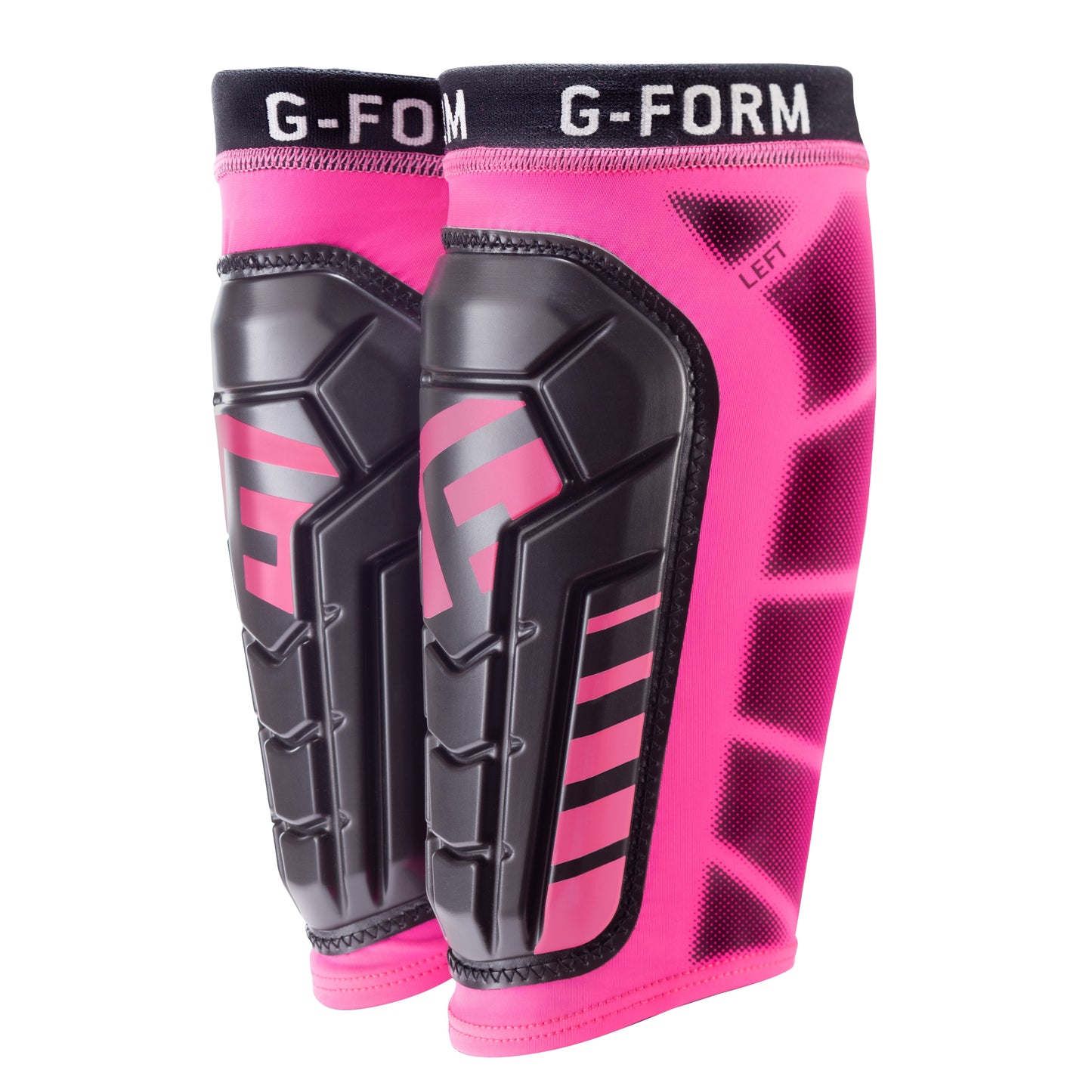G-Form Youth Pro-S Vento Soccer Shin Guard - Neon Pink, Youth S/M