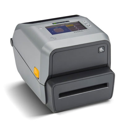 Zebra ZD621 Thermal Transfer Desktop Printer Color Touch LCD 300 dpi Print Width 4-inch USB Serial Ethernet 802.11ac with Cutter ZD6A143-321L01EZ