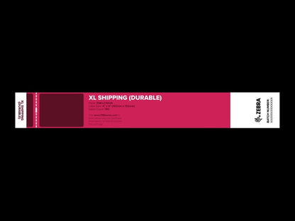 ZSB Series from Zebra - ZSB Labels, Recyclable Label Cartridge - ZSB-LC1DUR XL Durable Shipping Labels - 4 x 6 Inch
