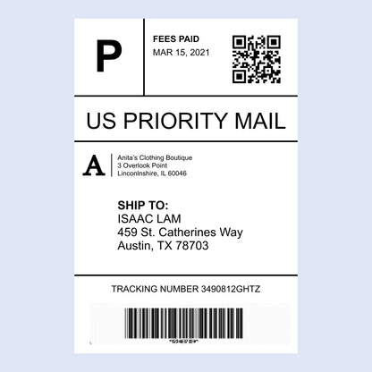 ZSB Series from Zebra - ZSB Labels, Recyclable Label Cartridge - ZSB-LC1DUR XL Durable Shipping Labels - 4 x 6 Inch