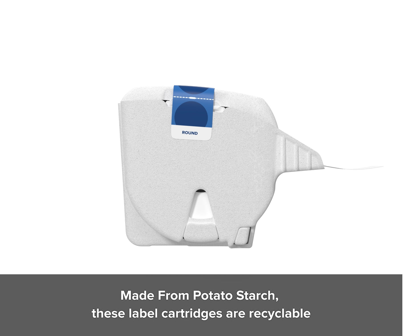 ZSB Series from Zebra - ZSB Labels, Recyclable Label Cartridge - ZSB-LC9W Printer Label -  2 x 2 inch