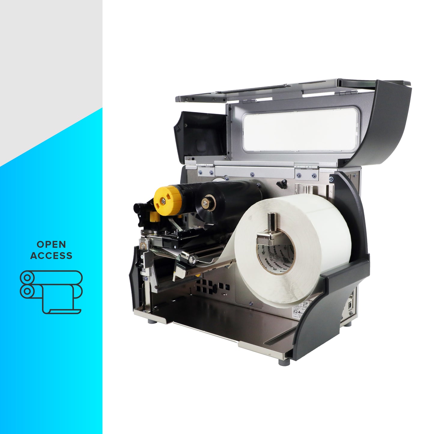 Zebra ZT411 Thermal Transfer Industrial Printer 203 dpi Print Width 4 in Serial USB Ethernet Bluetooth Peeler ZT41142-T110000Z