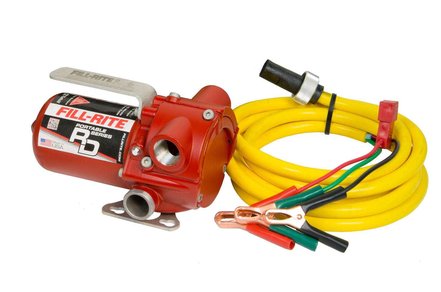 Fill-Rite RD1212NN 12V 12 GPM Portable Fuel Transfer Pump (Pump Only w/Power Cable/Clips)