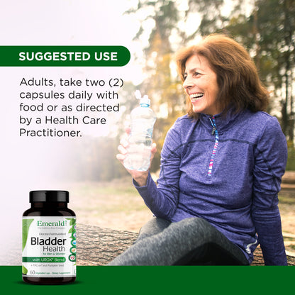 Emerald Labs Bladder Health - Dietary Supplement with Cranberry, Horsetail and Pumpkin Seed Extract for Bladder and Urinary Tract Support - 60 Vegetable Capsules