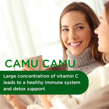 Emerald Labs Camu Camu - Daily Supplement with Vitamin C, Bioflavinoids, Amino Acids and B Vitamins - Gluten Free, Vegan, Non-GMO - 120 Grams