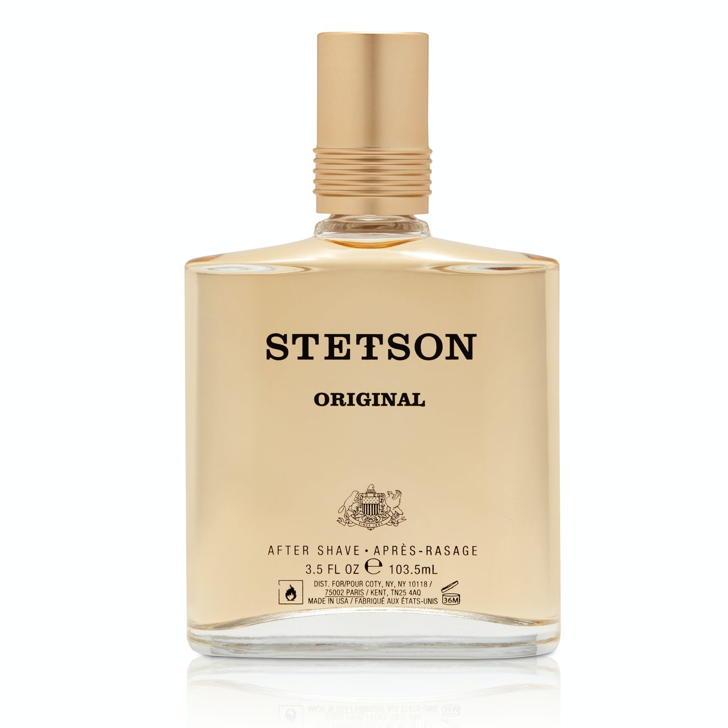 Stetson Original Aftershave by Scent Beauty - After Shave Splash for Men - Earthy and Woody Aroma with Fragrance Notes of Citrus, Patchouli, and Tonka Bean - 3.5 Fl Oz