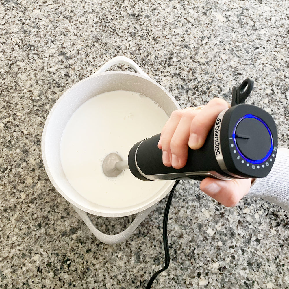 Blendtec - Immersion Hand Blender - Blender, Mixer and Food Processor - 3 in 1 Kitchen All Purpose Tool - Stainless Steel