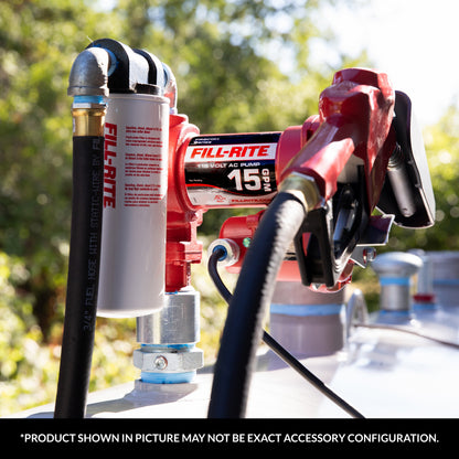 Fill-Rite FR604H 115V 15 GPM Fuel Transfer Pump (Pump Only) | Gasoline, Diesel, Kerosene, Ethanol & Methanol Blends & Biodiesel