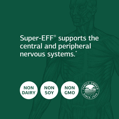 Standard Process Super-EFF - Whole Food Energy with Flaxseed Oil and Spanish Moss - 150 Capsules