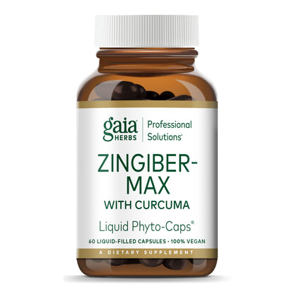 Gaia Herbs - Zingiber-Max with Curcuma Caps 60 lvcaps