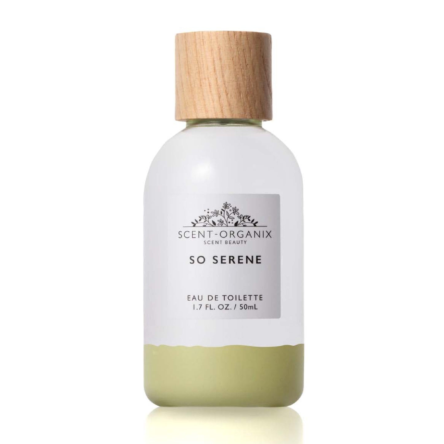 Scent-Organix So Serene Perfume for Men & Women by Scent Beauty - Citrusy and Fruity Scent with Notes of Mandarin, Wild Freesia & Green Tea - Non-Toxic, Vegan & Biodegradable Perfume - 1.7fl Oz