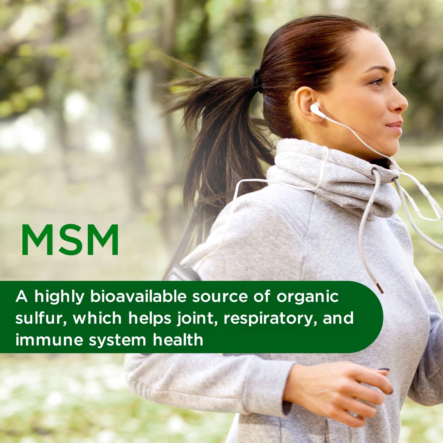 Emerald Labs MSM 1000 mg - Dietary Supplement with Plant-Sourced Methylsulfonylmethane for Joint Support and Healthy Immune Function - 200 Vegetable Capsules