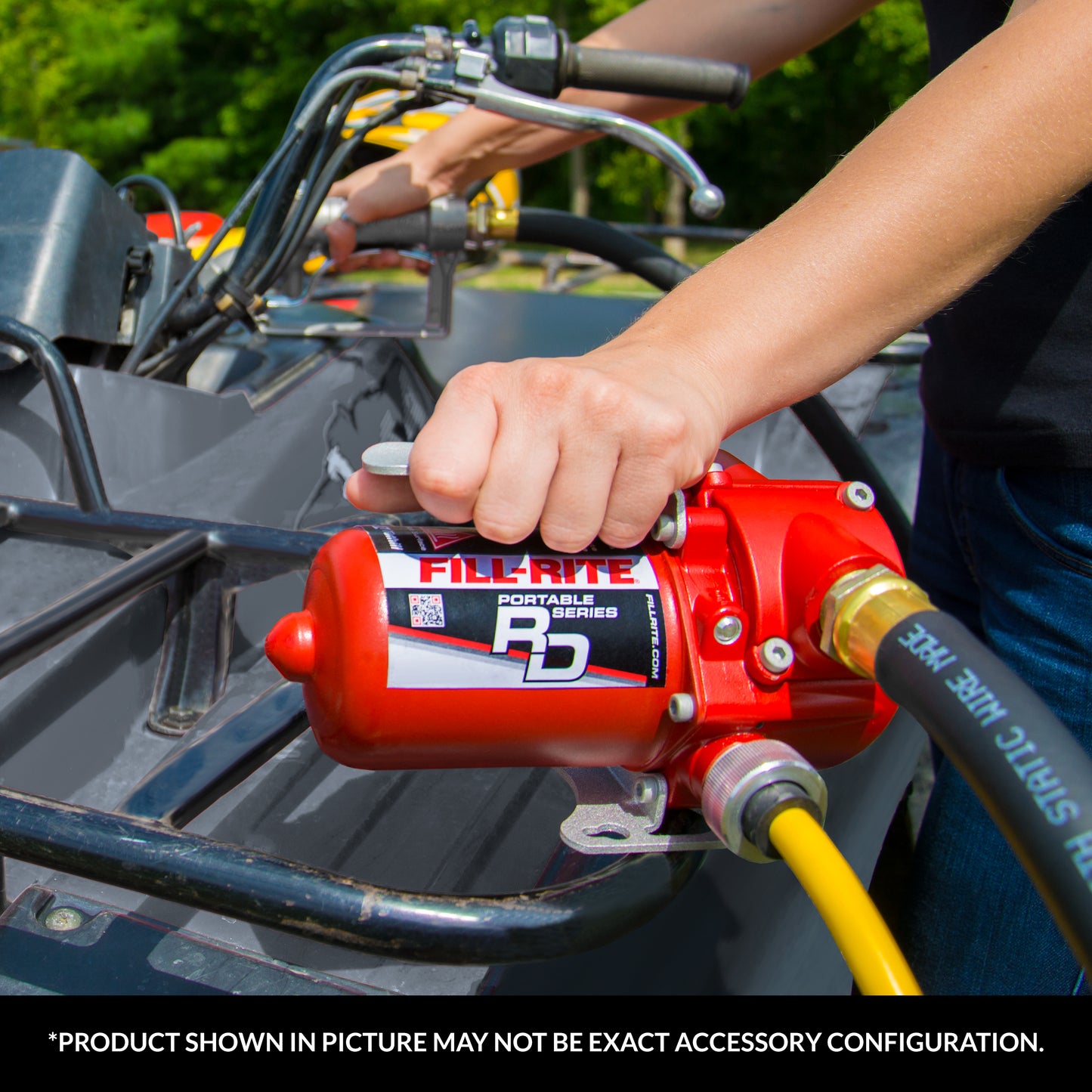 Fill-Rite RD1212NN 12V 12 GPM Portable Fuel Transfer Pump (Pump Only w/Power Cable/Clips)