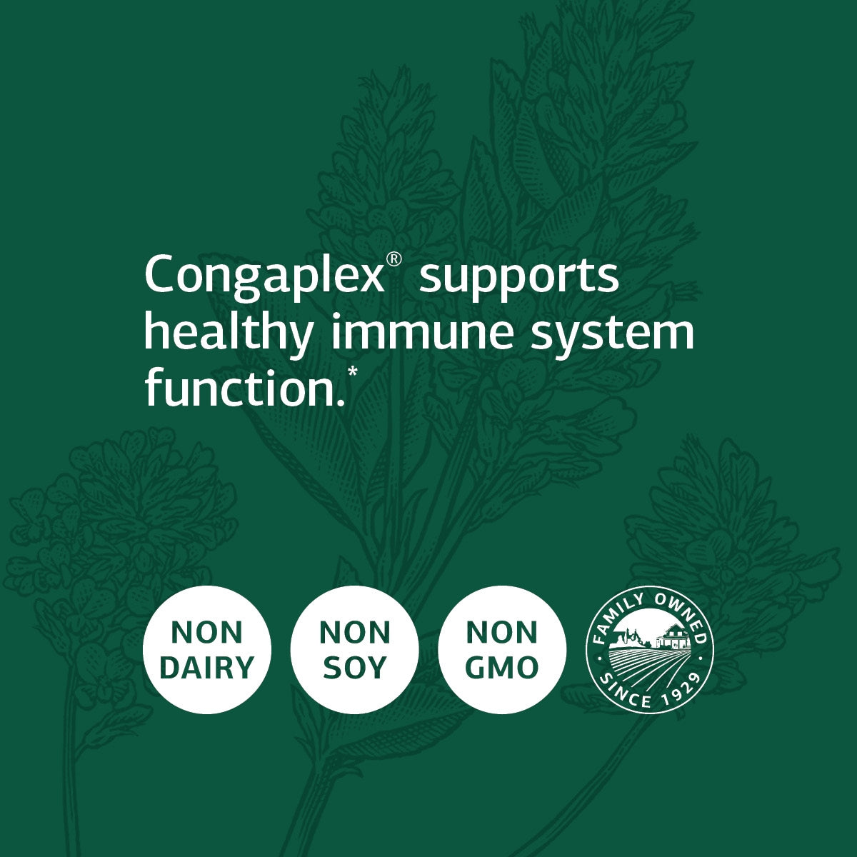 Standard Process Congaplex - Whole Food RNA Supplement, Antioxidant, Immune Support with Thymus, Shiitake, Reishi Mushroom Powder, Organic Sweet Potato, Wheat Germ, Vitamin A and More - 150 Capsules